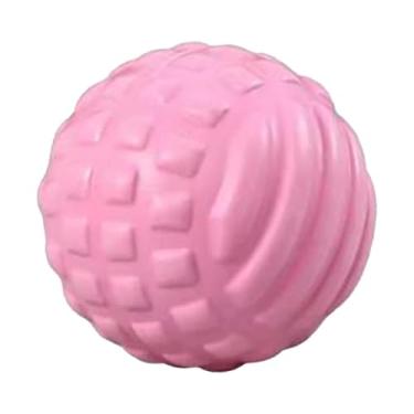 Imagem de Colaxi Rolo de bola de massagem, ferramenta de massagem de tecido profundo, treino doméstico, massagem nas costas, diâmetro de 7 cm para dança, pé, cintura, Rosa