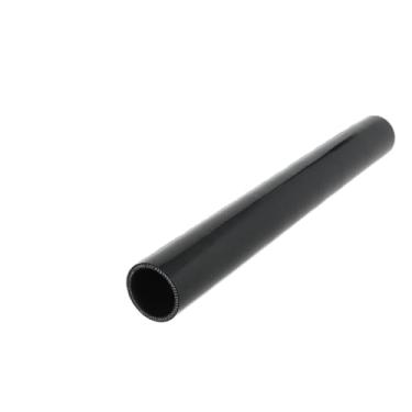 Imagem de I33T Tubo de silicone automotivo, mangueira de silicone de acoplador reto ID 2,5" (63 mm), mangueira universal de refrigeração de radiador de alta temperatura de 3 camadas (preto)