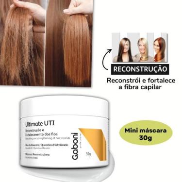 Imagem de Mini Máscara UTI 30g - Reconstrução Profunda e Fortalecimento Capilar 
