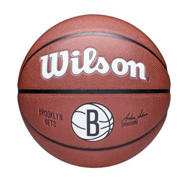 Imagem de Wilson NBA Team Alliance Basketball - Brooklyn Nets, tamanho 18-75 cm