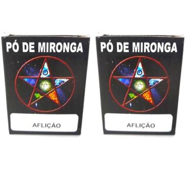 Imagem de Pó De Mironga Aflição Original Ritual Umbanda Exu Ansiedade Angustia K