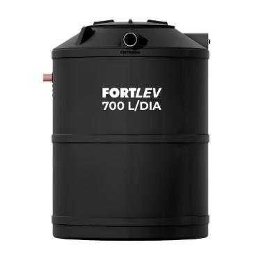 Imagem de Fossa Séptica Biodigestor Max  SS (Solo e Superfície) 700L/Dia Preta Fortlev