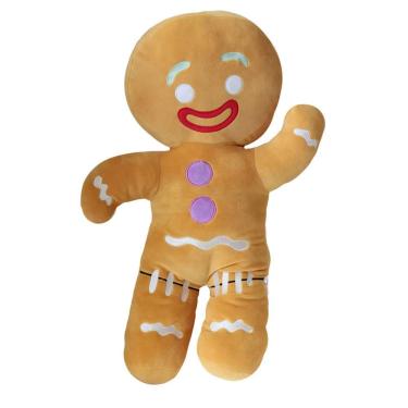 Imagem de Boneca de pelúcia Cartoon Gingerbread Man 50cm - Natal