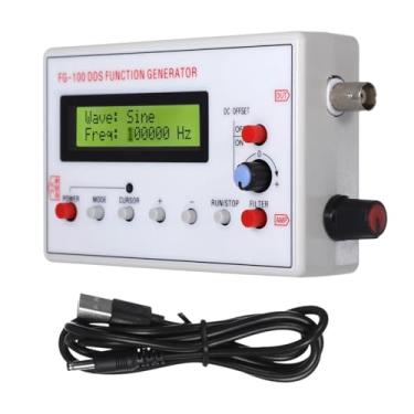 Imagem de Gerador de sinal DDS de baixa frequência 1Hz-500Khz, seno, quadrado, triângulo, saída de onda dente de serra para teste de circuito