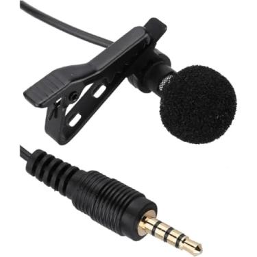 Imagem de Microfone de Lapela MP-018 - Áudio Profissional com Cabo P2 3.5mm para Celular, Câmera e PC – Ideal para Gravação, Podcast e Lives