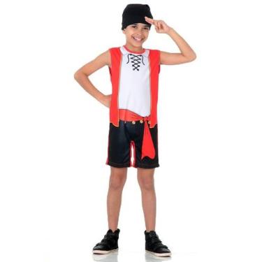 Imagem de Fantasia Infantil de Cigano Super Pop Estampada com Touca - Sulamerica