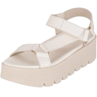 Imagem de Sandália Feminina Anabela Tratorada Conforto Piccadilly