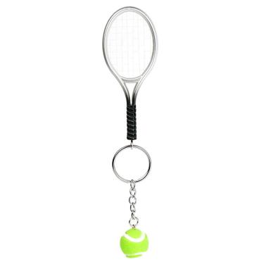 Imagem de Mini raquete de tênis com bola de tênis para fãs de tênis