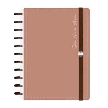 Imagem de Caderno De Disco Iscool Inteligente 140 Folhas Personalizado Solid Colors Capuccino G+
