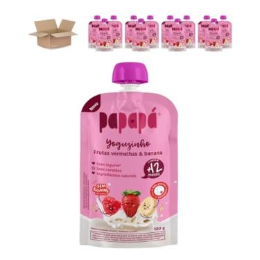 Imagem de Kit 12 Papinha Yoguizinho De Frutas Vermelhas E Banana 100g