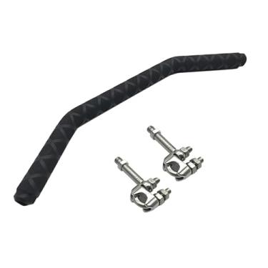 Imagem de Dynwave Barra de equilíbrio para motocicleta, extensão de guidão, suporte multifuncional profissional de fácil utilização, Preto