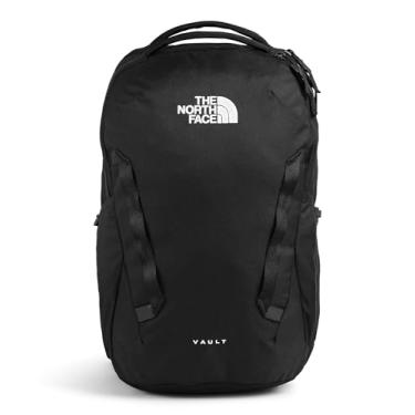 Imagem de THE NORTH FACE Mochila para laptop Vault Everyday – livre de PFAS, Tnf Black-NPF, One Size, Mochila para laptop Vault Everyday | Bolsa de viagem com acabamento repelente à água, compartimento