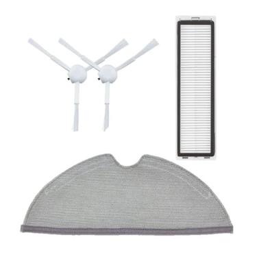 Imagem de Compatible With Dreame D9 Accessories Washable HEPA Filter Compatible With Xiaomi Dreame D9 Trouver Finder Robot Vacuum Cleaner Side Brush Replacement Parts(OP-C)