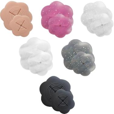 Imagem de 12 peças de clipes apertados, clipes de camisa para roupas femininas, clipes de gravata de camisa ocultos para mulheres, roupas justas, clipe para mudar o ajuste e o estilo das roupas femininas