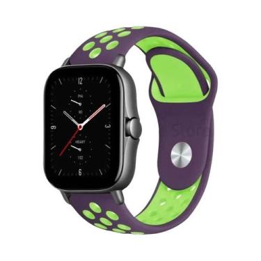 Imagem de Pulseira De Silicone De 20mm 22mm Para Amazfit GTS 4 GTR 3 2 Mini pro 