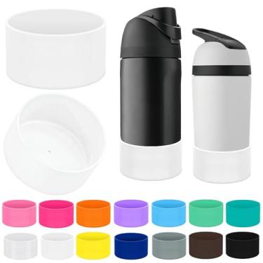 Imagem de Limotex 2 peças de botas protetoras de silicone compatíveis com Owala Kids 473 g e 396 g, acessórios para 340 g - antiderrapante, resistente a arranhões, adequado para escola, ao ar livre, fácil