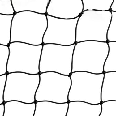 Imagem de Rede de Vôlei 5m x1m Proteção U.V Fio De Nylon Sem Faixa(PRETA)