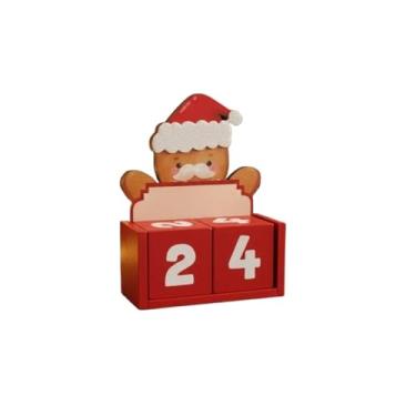 Imagem de Calendário Decorativo, Requintadamente Encantador,Ideal Para DecoraçãO de Mesas, Prateleiras e Aparadores(CALENDÁRIO BISCOITO)