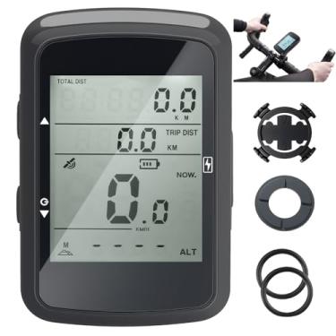 Imagem de GPS Bike, Velocimetro Bike, Ciclocomputador para Bike, Ciclocomputador GPS, Computador de Bicicleta Sem Fio, Velocimetro Digital Odometro Bike Sem Fio