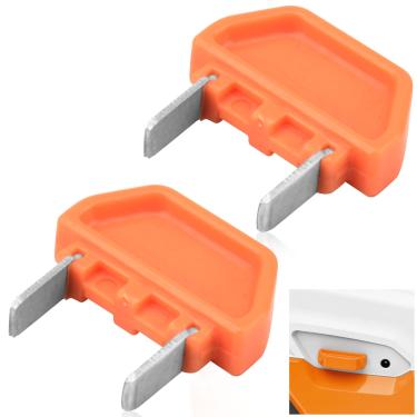 Imagem de Karbay 2 peças de chave de ativação 4511-405-7400 compatíveis com cortadores de sebes S-tihl HSA45, sopradores de folhas BGA45, cortadores de escova FSA45, substitui 4511 405 7400