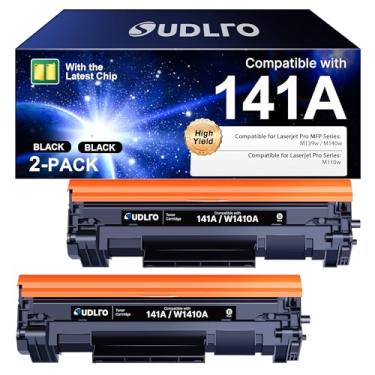 Imagem de SUDLTO Cartucho de toner para impressora M110w, impressão, 141A - W1410A Substituição para HP 141A Cartucho de toner preto W1410A 141X W1410X compatível com Pro M110w, M110we, MFP M140w, M140we, M139w