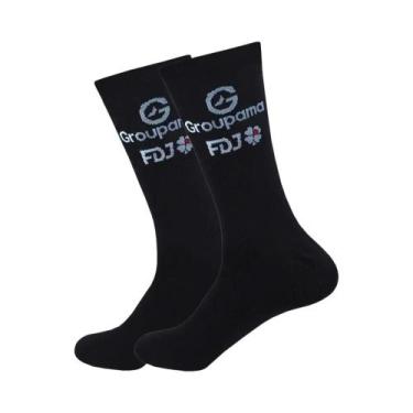 Imagem de Meias Esportivas Antiderrapantes De Cano Médio (18 Cores) Para Futebol