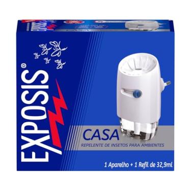 Imagem de Exposis Casa, Repelente Eletrico Líquido, 1 Aparelho e 1 Refil de 32,9ml
