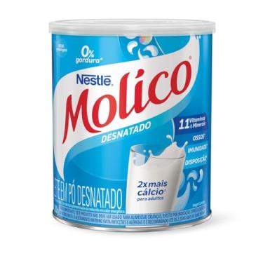 Imagem de Leite em Pó Desnatado MOLICO Total Cálcio 280g Molico Sabor
