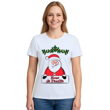 Imagem de Camiseta Natal Papai Noel Natalina Família Personalizada - UseP4, Bran