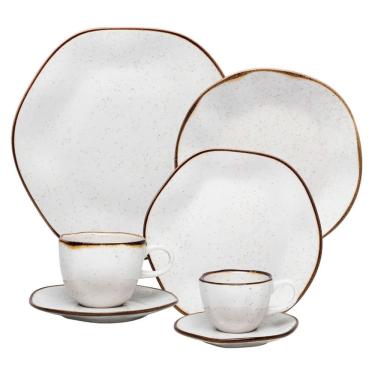 Imagem de Aparelho De Jantar Chá E Café 42 Peças Ryo Maresia Oxford