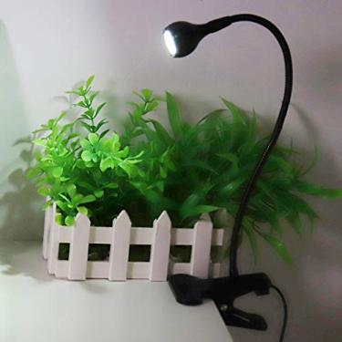 Imagem de SPYMINNPOO Luminária de Mesa Led Com Brilho Ajustável, Luz Noturna para Estudo, Casa, Usb, Preto e Branco, 3w, para Salão de Beleza e Estudo (Luz Branca)