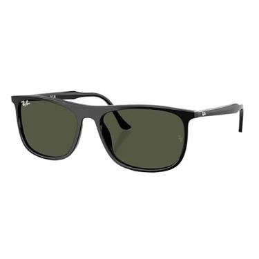 Imagem de Óculos de Sol Ray-Ban 0RB2216 901/31 Tam 58 / Preto - Lentes Verde