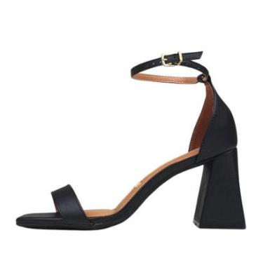 Imagem de Sandalia Vizzano Bico Quadrado Salto Bloco-Feminino
