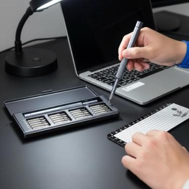 Imagem de Conjunto de mini chaves de fenda de precisão 27 em 1, kit de ferramentas de reparo de torque magnético para MacBook Watch