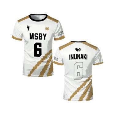 Imagem de Camiseta De Voleibol Masculina Oversized Haikyuu Hinata Shoyo Black Ja