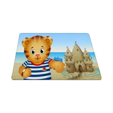 Imagem de Tapete Antiderrapante Lavável Daniel-Tigers Para Corredor, Sala De Est