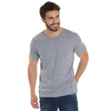Imagem de Camiseta Masculina para Sublimação Básica Lisa 100% Poliéster-Masculino