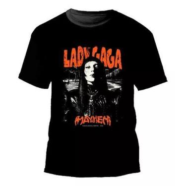 Imagem de Blusa Camisa Lady Gaga Mayhem Show Rio 2025 Camiseta Unissex - Dinka, 