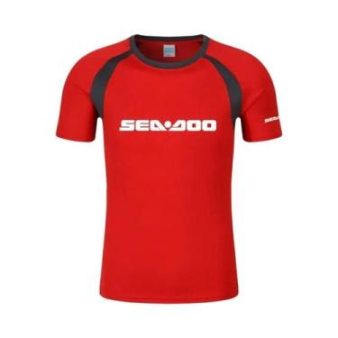Imagem de Camiseta Masculina Sea Doo Seadoo Moto Estampada De Verão, 8 Cores, Ma