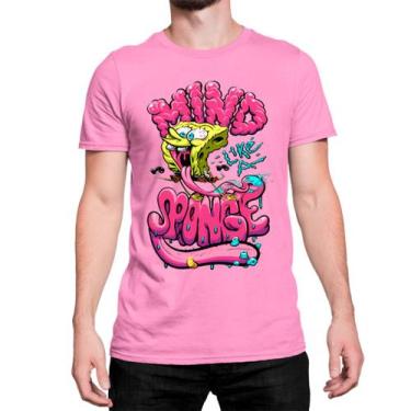 Imagem de Camisa Masculina Personagem Bob Esponja Style Ref06 Camiseta Malha Alg