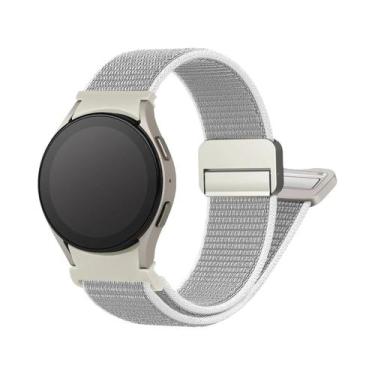 Imagem de Pulseira Magnética De Nylon De 40mm 44mm 45mm 47mm Para Samsung Galaxy