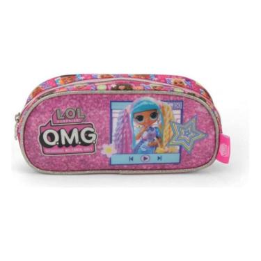 Imagem de Estojo Escolar Infantil Lol Omg Ei39834Og - Rosa - Lol Omg