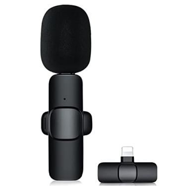 Imagem de Microfone sem fio Plug and Play para Conferência Aulas Online Jogo Show ao Vivo Vlog Entrevista Gravação com Longa Transmissão Duração da Bateria Comp