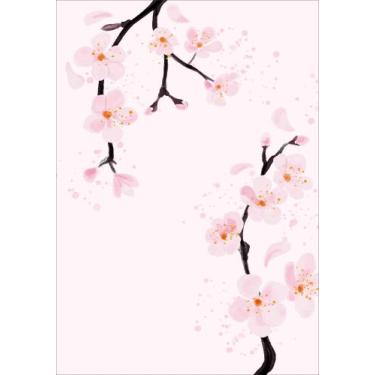 Imagem de Quadro Com Moldura Flor de Cerejeira Rosa - Fabrika de Festa, GG