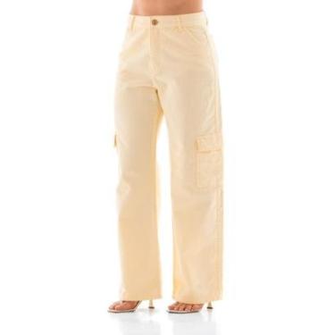Imagem de Calça Collor Feminina Arauto Wide Cargo-Feminino