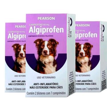 Imagem de 3 Algiprofen Anti-inflamatório 66mg Cães até 15Kg Pearson - Pearson Sa