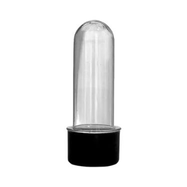 Imagem de Kit 100 Tubete Pequeno Mini Lembrancinha De Festa Para Personalizar Decoração (Preto)