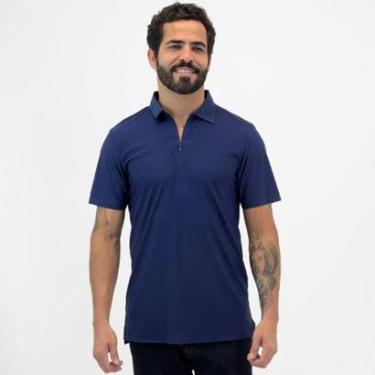 Imagem de Camisa Polo Sea Surf com Zíper Manga Curta Masculina-Masculino