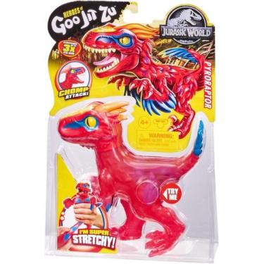 Imagem de Goo Jit Zu Boneco Pyroraptor Jurassic World Estica Sunny - Sunny Brinq