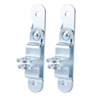 Imagem de Yosoo Health Gear Trava da Porta do Reboque de Carga de 2 Peças, Detentor de Ferrolho da Porta do Reboque de Aço Inoxidável Com Parafusos Anti-roubo e Porcas Anti-frouxas, para Portas de Celeiro